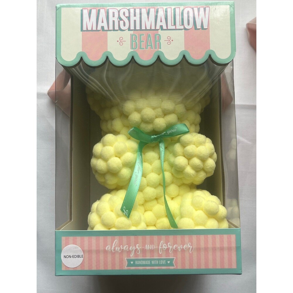 New in the Box Always and Forever Marshmallow Bear in Yellow